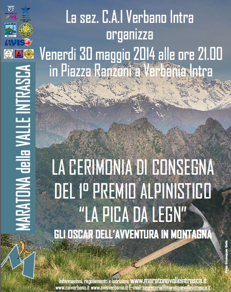 Premio "La Pica da Legn" 2014 - locandina