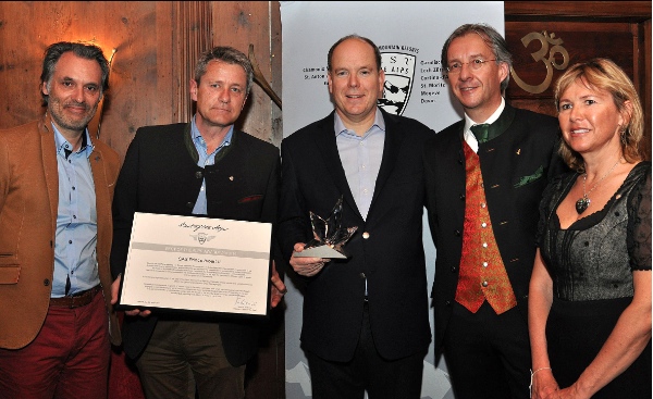Best of the Alps Award al Principe Alberto II di Monaco - foto: BOTA - Abdruck Honorafrei