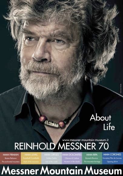 Reinhold Messner 70 About Life - locandina 2014