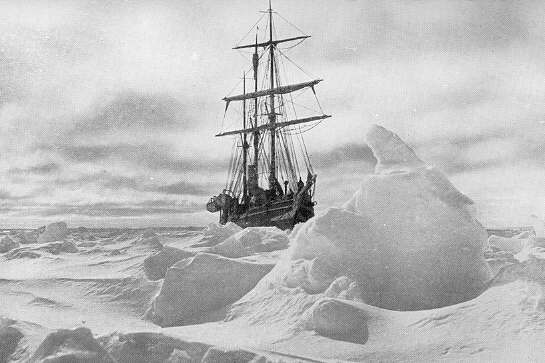 Ernest Shackleton ship. Foto: endurancerow.com, Schackleton Photo Gallery