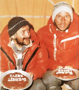 Wielicki e Cichy, Everest 1980. Fonte: it.wikipedia.org