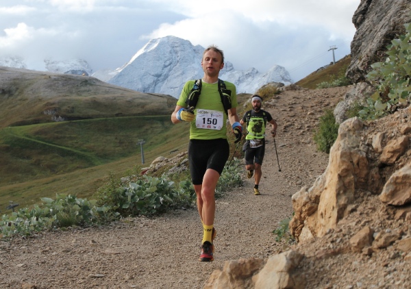 Sellaronda Trail Running 2014. Georg Piazza. Foto: Ralf Brunel e Bijan Tehranian