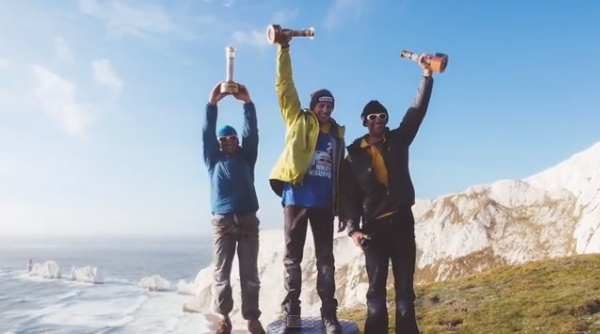 White Cliffs 2014, i primi tre classificati