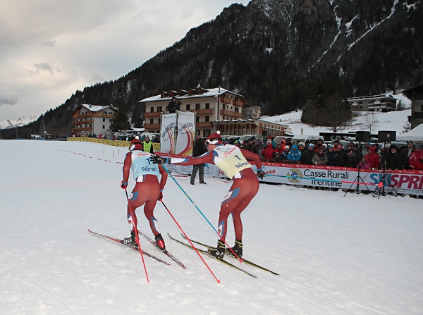 Ski Sprint Primiero Energia 2014: Noeckler-Pellegrino, cambio