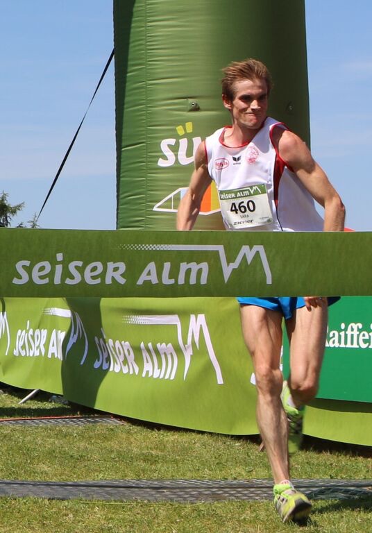 Lechleitner, Mezza Maratona Alpe di Siusi 2015. Fonte: press gara