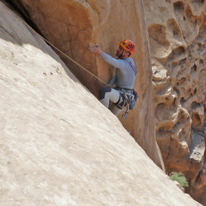 Scagnetto in arrampicata. Fonte: CAI Chivasso