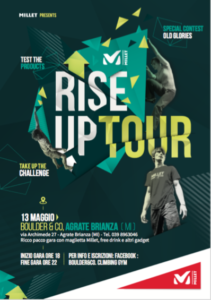 Rise Up Tour 2016, locandina Agrate Brianza
