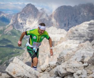 Dolomites Sky Race 2016: Tadei Pivk. Foto: Modica, Rizzi, Brunel, Piazzi. Fonte: press gara