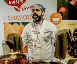 Show cooking Canapa. Fonte: press Fa' la cosa giusta! Umbria