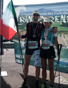 Marco Mori e Cristina Tasselli, Transpyrenea 2016. Fonte: www.trailrunningmovement.com