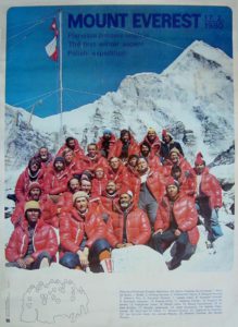 La spedizione polacca che nel 1980 realizzò la prima invernale dell'Everest. Fonte: wikipedia.org