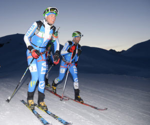 Scialpinismo. Adamello Ski Raid, 5^ Coppa delle Dolomiti. Boscacci-Antonioli. Foto: Elvis