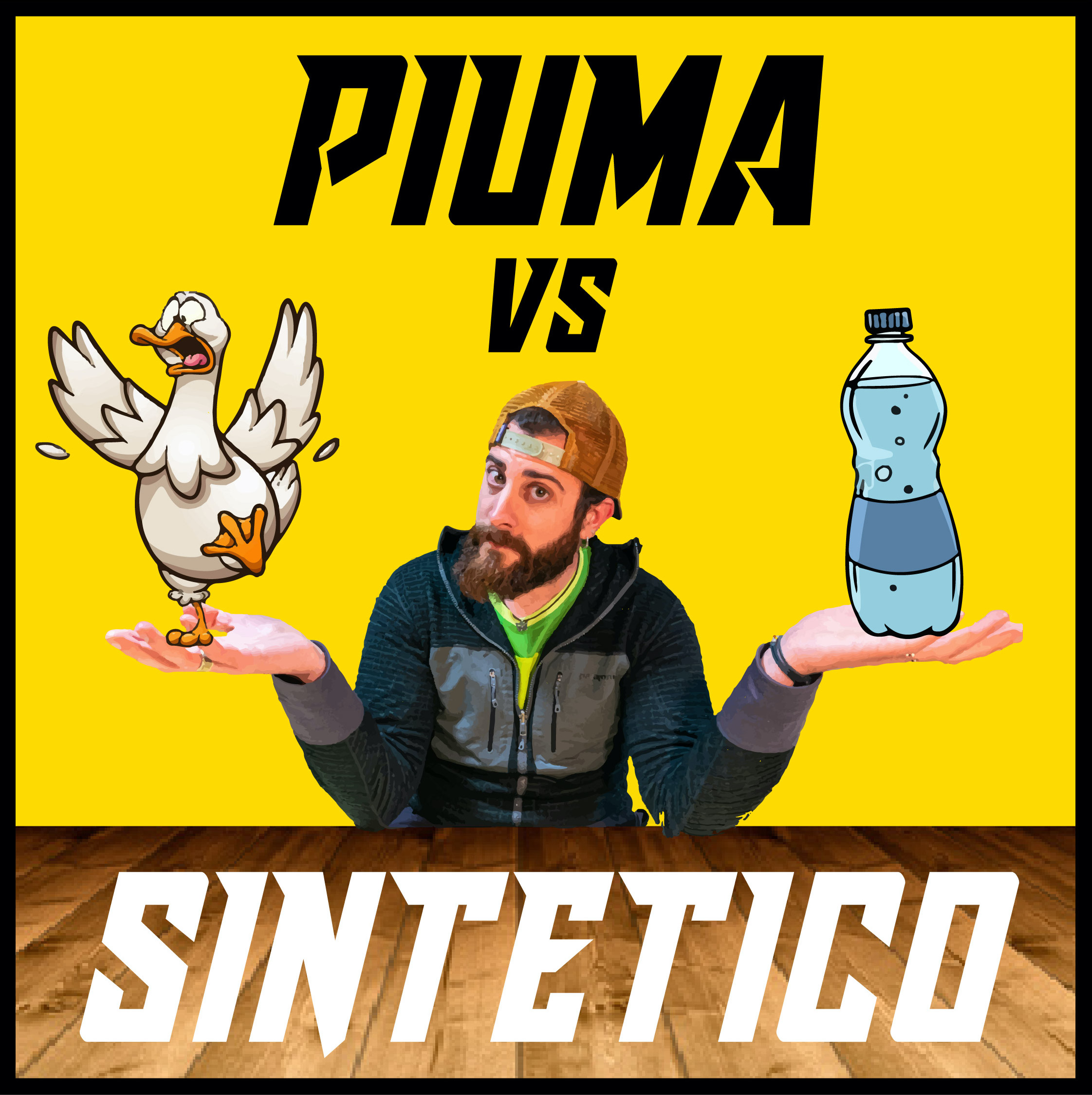 piumino 90 10 cosa significa