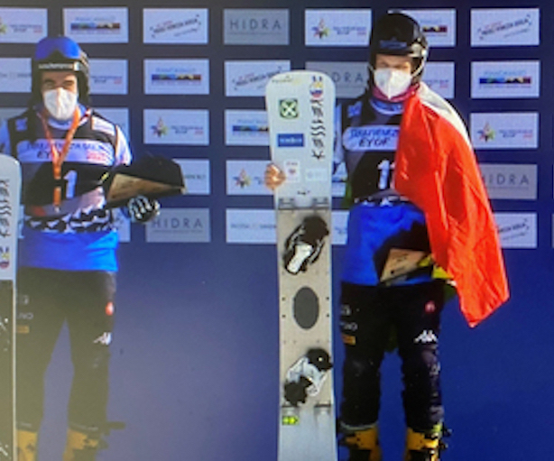 Coppa del Mondo Snowboard 2022 Marc Hofer vince lo slalom parallelo a