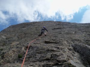 ALPINISMO Uccello di Fuooco torrione Querzola  alpi Marittime