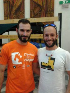 Christian Roccati e Danilo Callegari (Foto Moro)