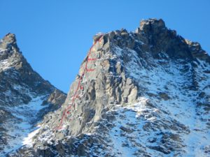 Quota 2673 m della Costiera Malatret