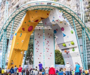 Rock Master Festival. Climbing Stadium, 2015. ©Foto e Ricordi. Fonte: press evento
