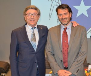 Vincenzo Torti (sx) con Antonio Montani. Fonte: www.cai.it