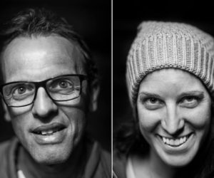 Simone Moro, Tamara Lunger. Fonte: pagina facebook Tamara Lunger
