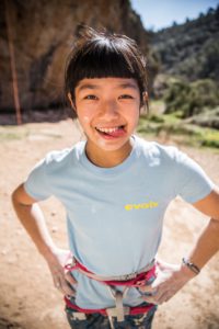 Ashima Shiraishi a Santa Linya, Spagna. Foto: Parker Alec Cross