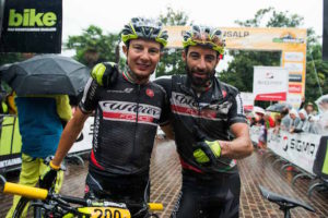 Longo-Cattaneo, Bike Transalp 2016 - Stage 7 (Trento-Arco) - © Miha Matavz