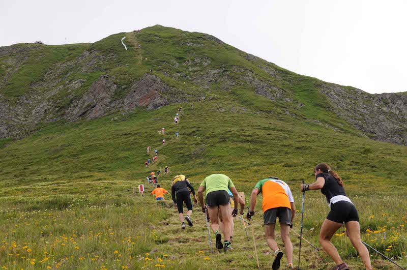 Vertical Km Còl de Lana. Fonte: press gara