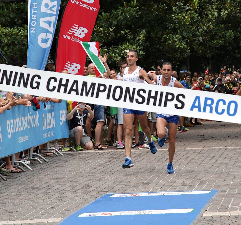 L'arrivo dei fratelli Dematteis, Arco 2016. Foto: newspower.it