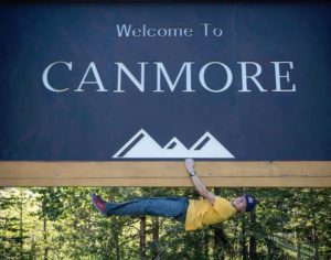 Alex Megos a Canmore. Fonte: pagina facebook