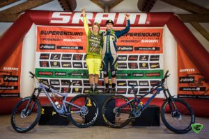 Superenduro 2016. Louise Pauline e Marco Milivinti. Foto: Nicola Damonte