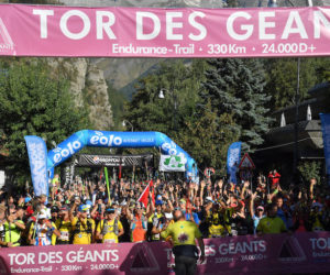 Tor des Géants® 2016, partenza a Courmayeur. Foto: Giorgio Augusto Neyroz