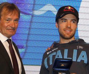 Alessandro Pittin, Atleta dell'Anno 2015. Fonte: FISI