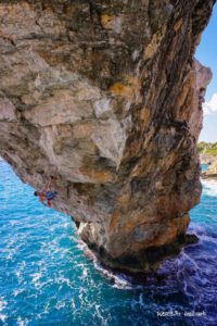 Jerney Kruder su Es Pontas, Maiorca. Foto: Kerstin Helbach. Fonte. Instagram Kruder