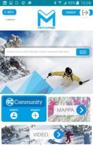 Mysnowmaps: screenshot