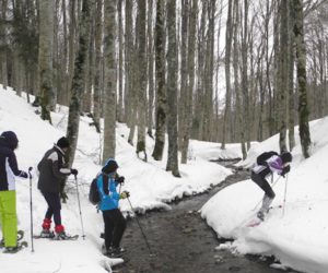 Escursione con le ciaspole nel Casentino. Fonte: programma Rifugio Casanova