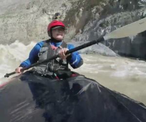 Semit Lee, kayaker. Fonte: National Geographic