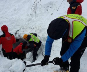 Soccorso alpino. Foto: ANSA