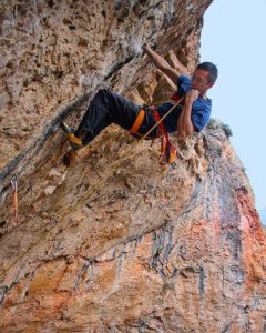 Evan Hau su "Seleccio Natural" (9a). Foto: Firnenburg Brothers