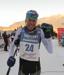 Rampa con i Campioni 2017: Laura Orguè. Fonte: fiemmeworldcup