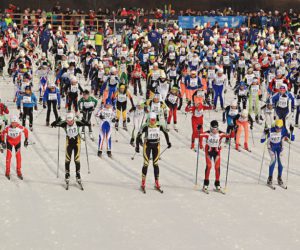 Partenza Marcialonga Mini 2016. Fonte: press evento