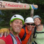 La guida Etienne Bernard con i suoi clienti