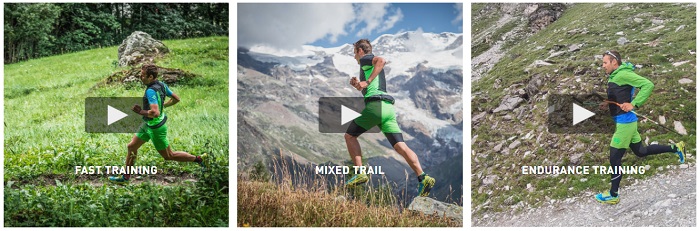 video trail running