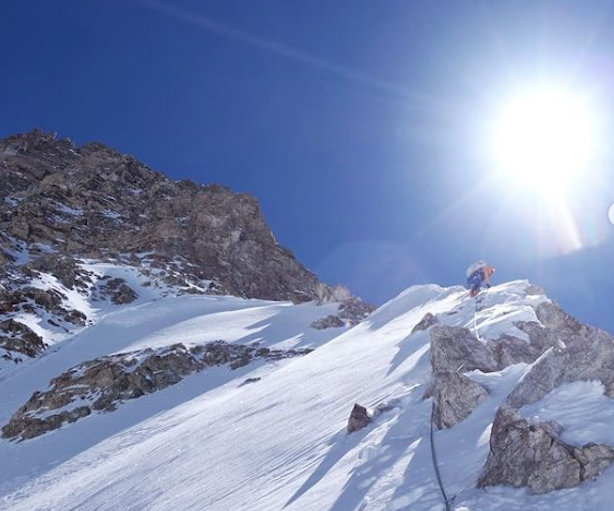 Graham Zimmerman e Ian Welsted lasciano la Cresta Ovest del K2