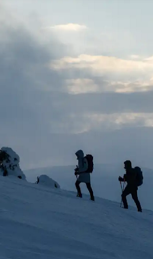 congelamento in montagna