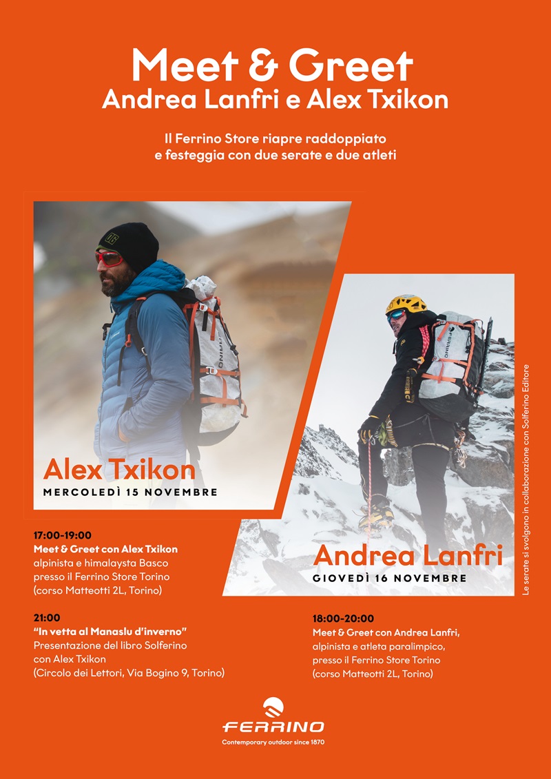 Alex Txikon Andrea Lanfri ferrino