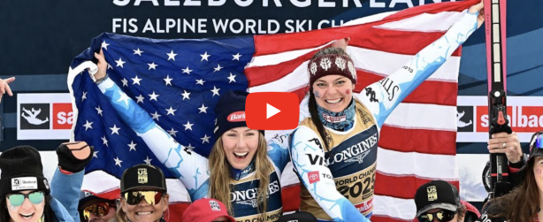 Trionfo USA nella combinata femminile a Saalbach