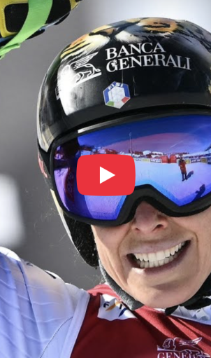 Federica Brignone prima nello slalom gigante al Sestriere