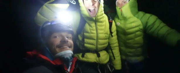 Della Bordella, Eynard e Grasso sul Cerro Piergiorgio