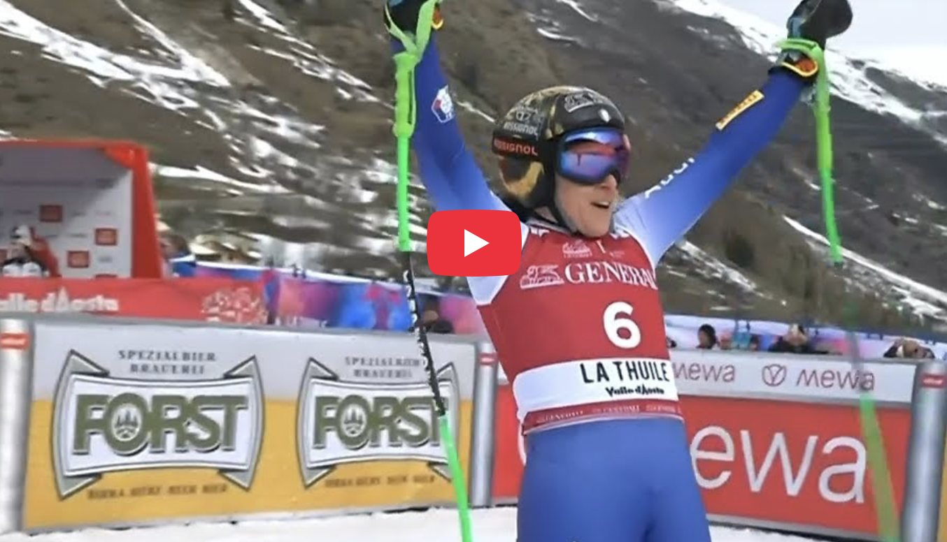 Brignone trionfa a La Thuile