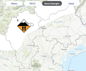 Bollettino valanghe ARPAV